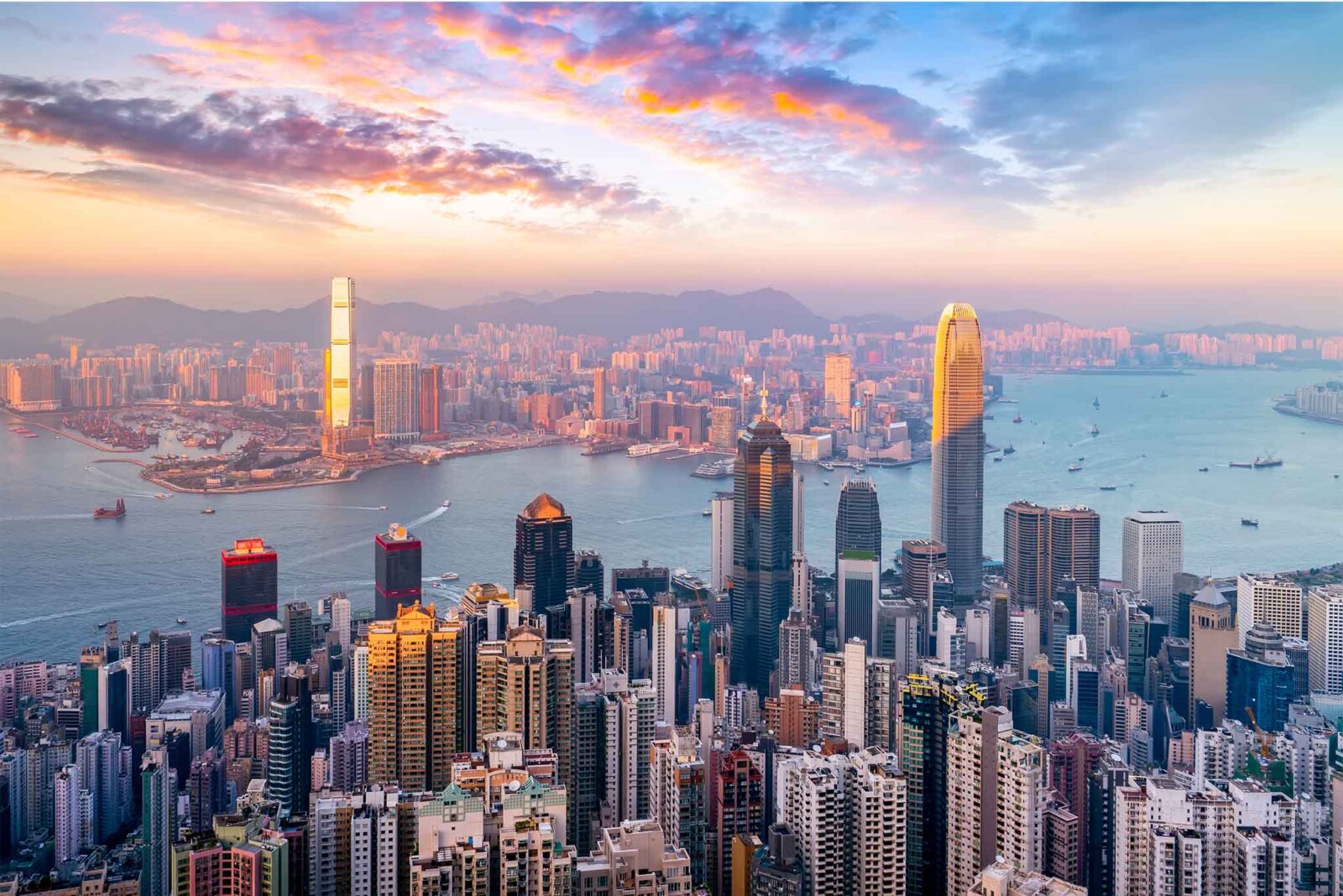 Skyline of Hong Kong
